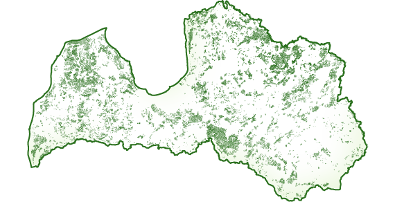 map of latvia